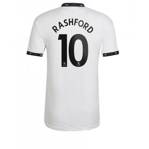 Dres Manchester United Marcus Rashford #10 Gostujuci 2022-23 Kratak Rukav